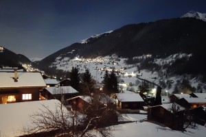 Aussicht Ferienwohnung LuxLax Ernen